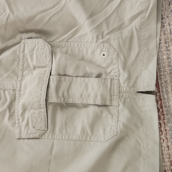 L.l. Bean Tan Cargo Swimming Trunks Shorts - Picture 4 of 11